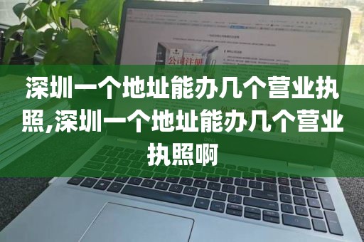 深圳一个地址能办几个营业执照,深圳一个地址能办几个营业执照啊
