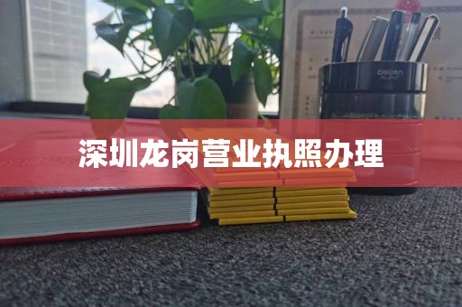 深圳龙岗营业执照办理