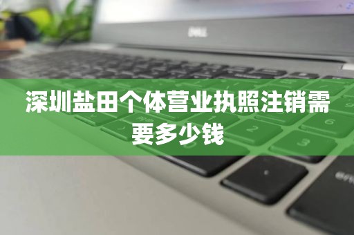深圳盐田个体营业执照注销需要多少钱