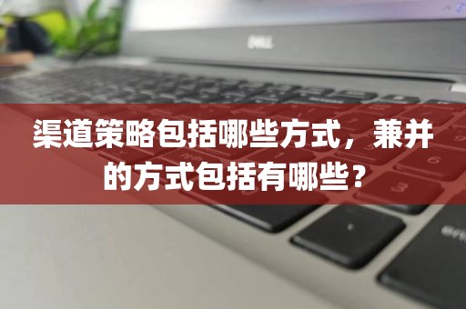 渠道策略包括哪些方式，兼并的方式包括有哪些？