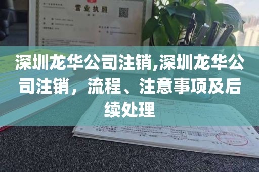 深圳龙华公司注销,深圳龙华公司注销，流程、注意事项及后续处理