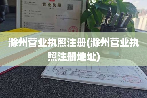 滁州营业执照注册(滁州营业执照注册地址)