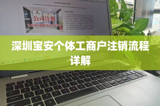 深圳宝安个体工商户注销流程详解