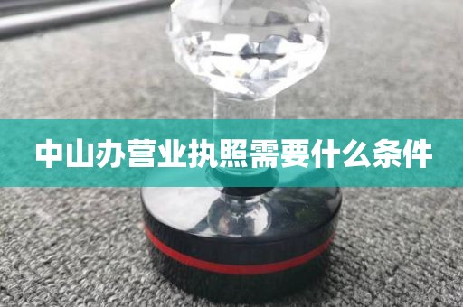 中山办营业执照需要什么条件