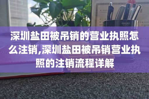 深圳盐田被吊销的营业执照怎么注销,深圳盐田被吊销营业执照的注销流程详解