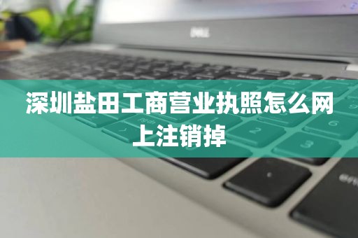 深圳盐田工商营业执照怎么网上注销掉