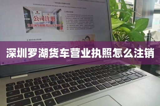 深圳罗湖货车营业执照怎么注销
