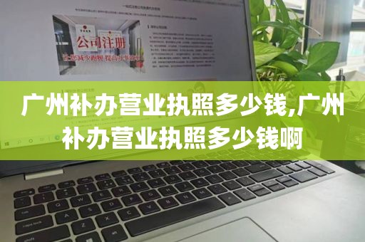 广州补办营业执照多少钱,广州补办营业执照多少钱啊