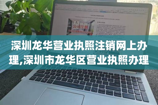 深圳龙华营业执照注销网上办理,深圳市龙华区营业执照办理
