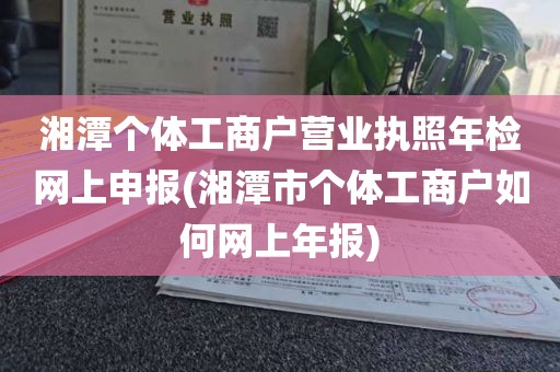 湘潭个体工商户营业执照年检网上申报(湘潭市个体工商户如何网上年报)
