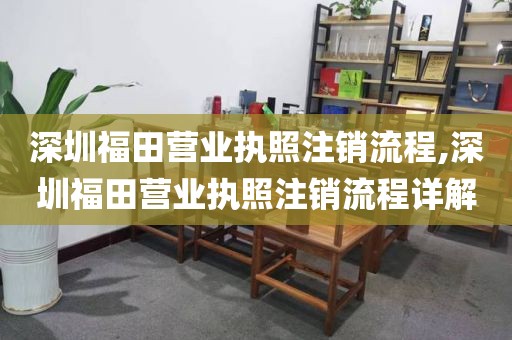 深圳福田营业执照注销流程,深圳福田营业执照注销流程详解