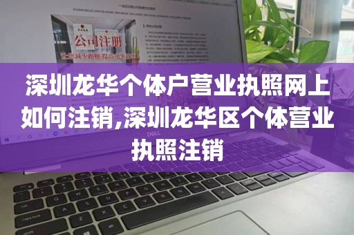 深圳龙华个体户营业执照网上如何注销,深圳龙华区个体营业执照注销