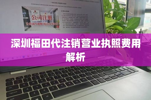 深圳福田代注销营业执照费用解析
