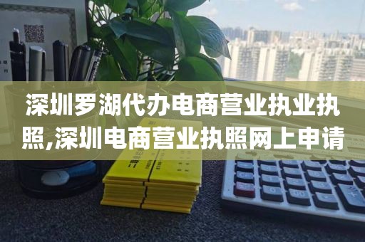 深圳罗湖代办电商营业执业执照,深圳电商营业执照网上申请