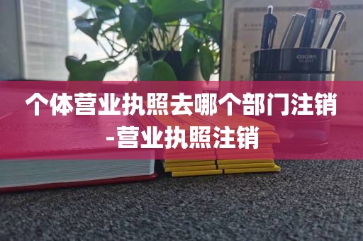 个体营业执照去哪个部门注销-营业执照注销