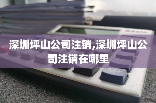 深圳坪山公司注销,深圳坪山公司注销在哪里