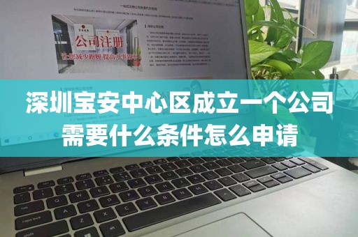 深圳宝安中心区成立一个公司需要什么条件怎么申请