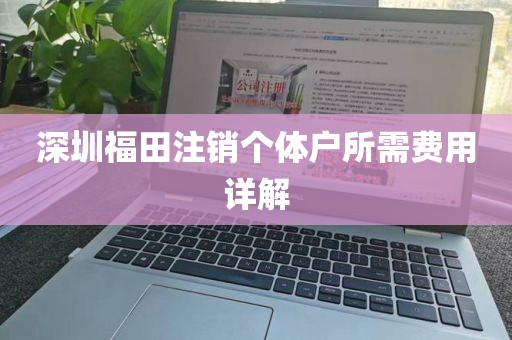 深圳福田注销个体户所需费用详解