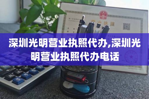 深圳光明营业执照代办,深圳光明营业执照代办电话