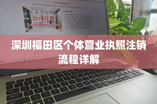 深圳福田区个体营业执照注销流程详解