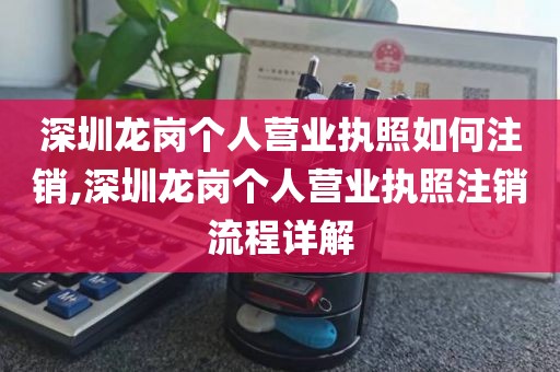 深圳龙岗个人营业执照如何注销,深圳龙岗个人营业执照注销流程详解