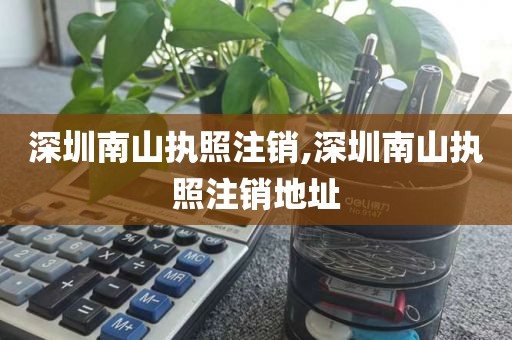 深圳南山执照注销,深圳南山执照注销地址