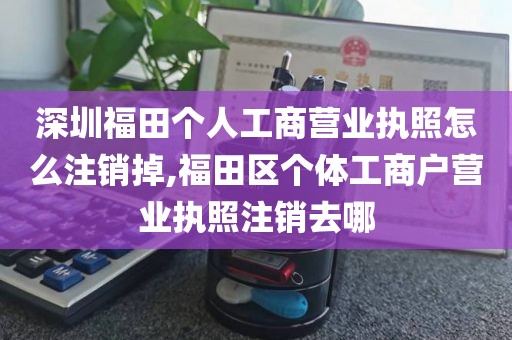 深圳福田个人工商营业执照怎么注销掉,福田区个体工商户营业执照注销去哪