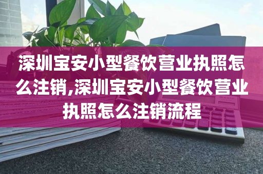 深圳宝安小型餐饮营业执照怎么注销,深圳宝安小型餐饮营业执照怎么注销流程