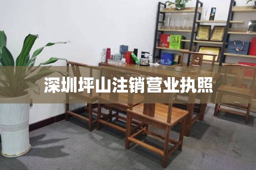 深圳坪山注销营业执照