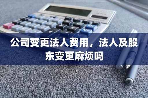 公司变更法人费用，法人及股东变更麻烦吗