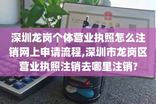 深圳龙岗个体营业执照怎么注销网上申请流程,深圳市龙岗区营业执照注销去哪里注销?