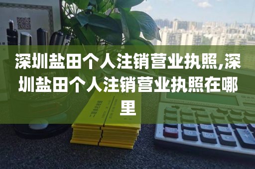 深圳盐田个人注销营业执照,深圳盐田个人注销营业执照在哪里