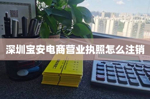 深圳宝安电商营业执照怎么注销
