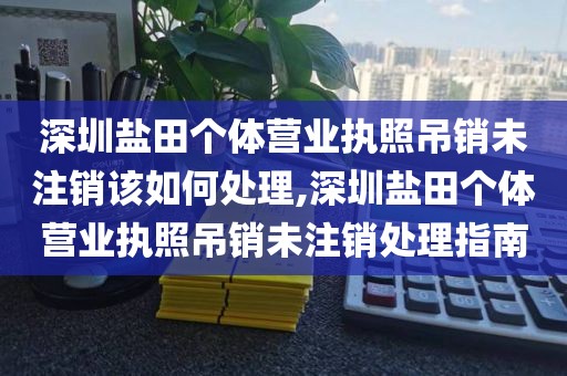 深圳盐田个体营业执照吊销未注销该如何处理,深圳盐田个体营业执照吊销未注销处理指南