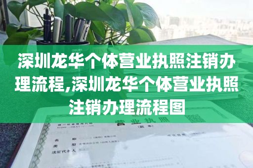 深圳龙华个体营业执照注销办理流程,深圳龙华个体营业执照注销办理流程图