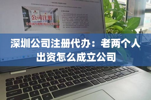 深圳公司注册代办：老两个人出资怎么成立公司