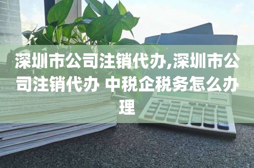 深圳市公司注销代办,深圳市公司注销代办 中税企税务怎么办理