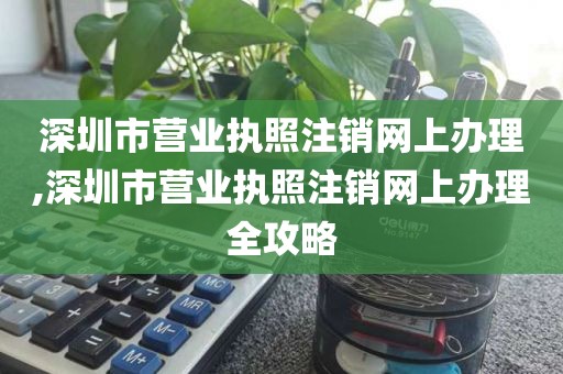 深圳市营业执照注销网上办理,深圳市营业执照注销网上办理全攻略