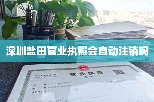 深圳盐田营业执照会自动注销吗