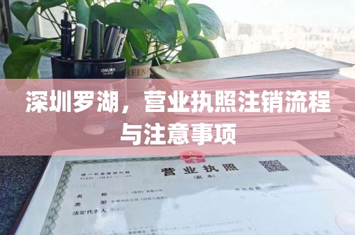 深圳罗湖，营业执照注销流程与注意事项