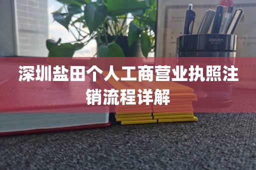 深圳盐田个人工商营业执照注销流程详解