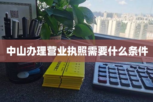 中山办理营业执照需要什么条件