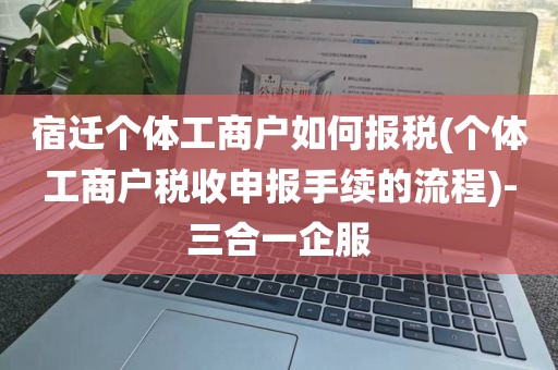 宿迁个体工商户如何报税(个体工商户税收申报手续的流程)-三合一企服