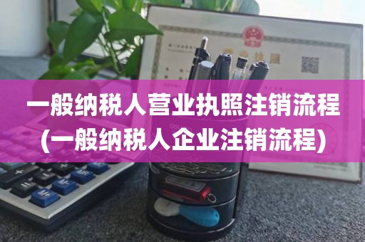 一般纳税人营业执照注销流程(一般纳税人企业注销流程)