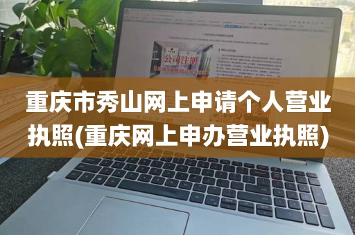 重庆市秀山网上申请个人营业执照(重庆网上申办营业执照)
