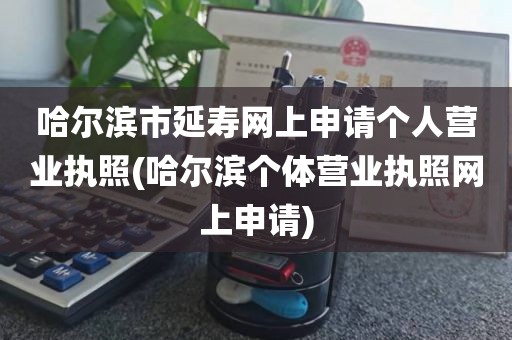 哈尔滨市延寿网上申请个人营业执照(哈尔滨个体营业执照网上申请)