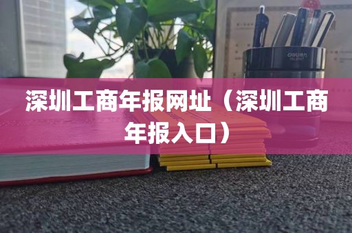 深圳工商年报网址（深圳工商年报入口）