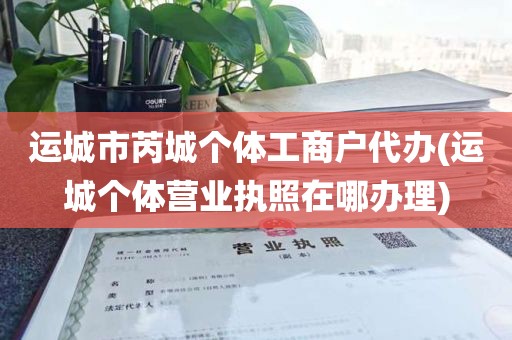 运城市芮城个体工商户代办(运城个体营业执照在哪办理)