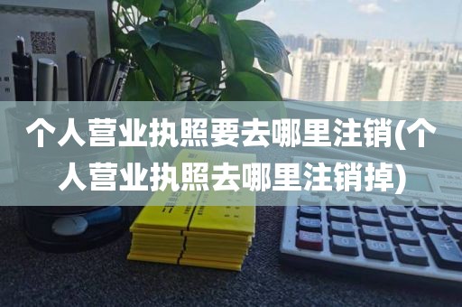 个人营业执照要去哪里注销(个人营业执照去哪里注销掉)