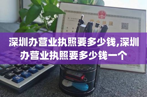 深圳办营业执照要多少钱,深圳办营业执照要多少钱一个